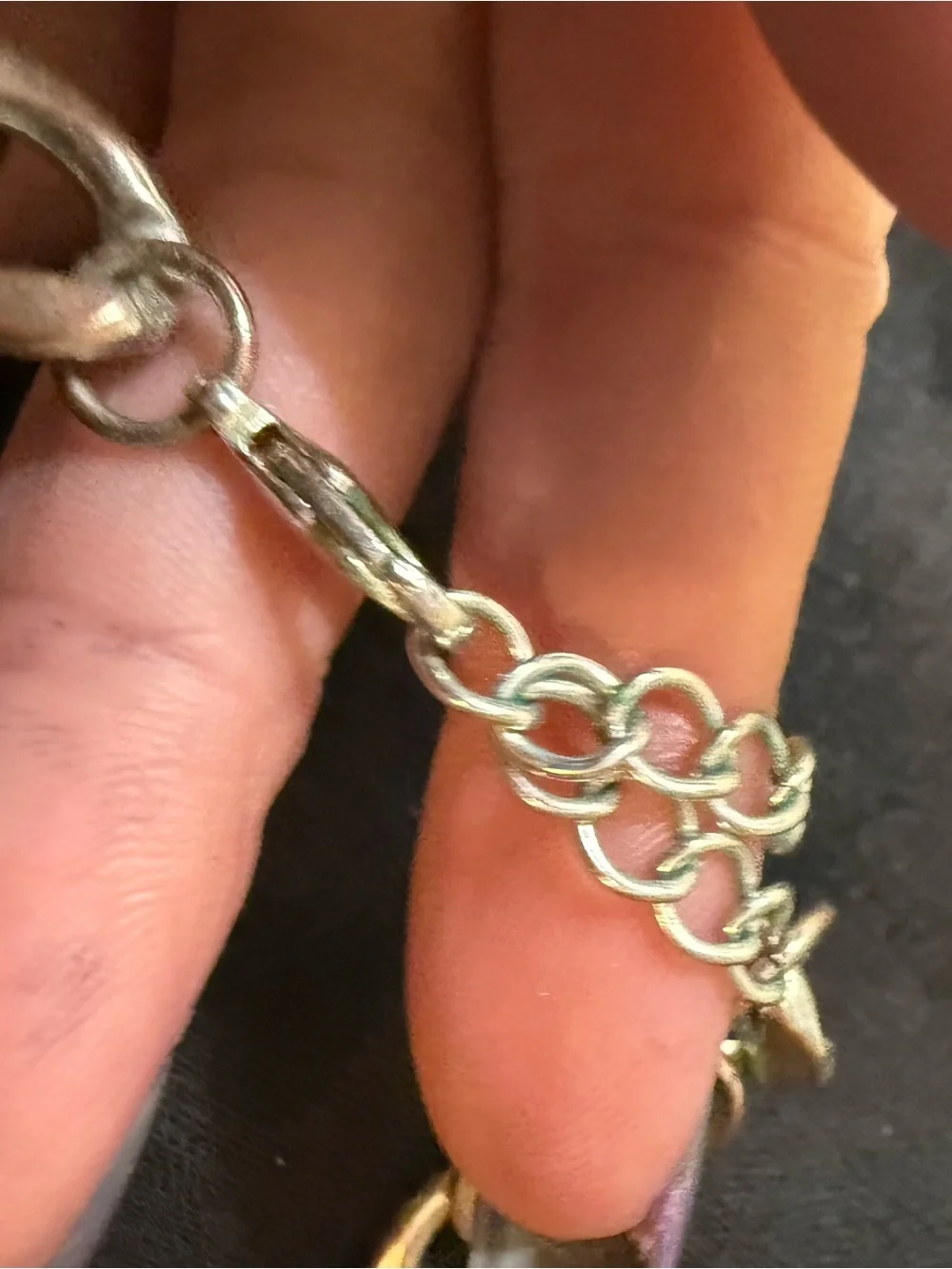 N/A chunky silver